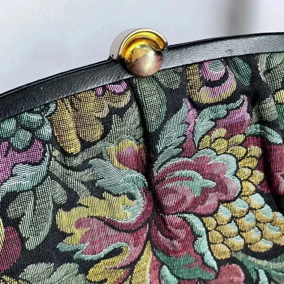 Vintage Jane Shilton Tapestry Pocketbook Handbag Purse - Picture 5 of 6